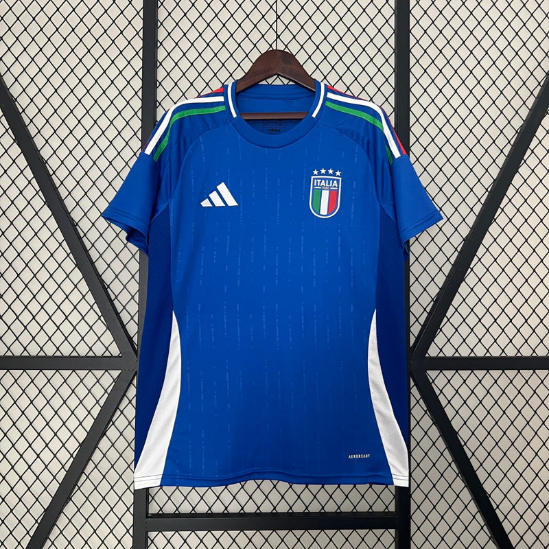 Camisa Seleção da Itália - Azul Torcedor Adidas Masculina 24/25