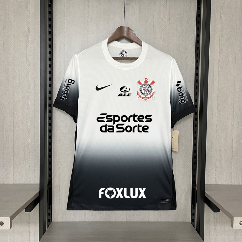 Camisa Corinthians Nike Masculino Home 24/25 Branca