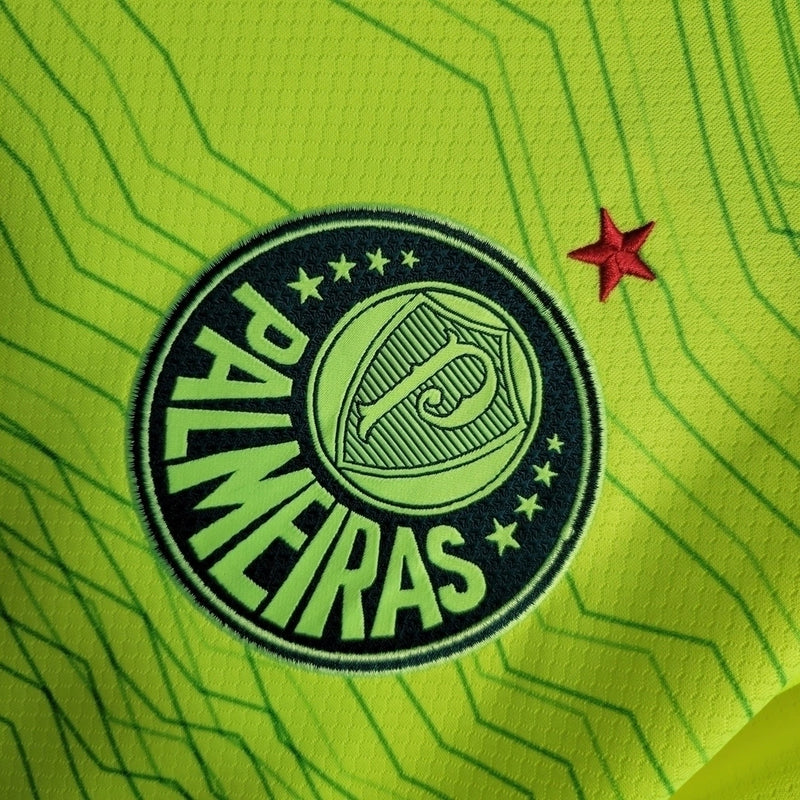 Camisa Palmeiras II 23/24 Puma Torcedor Masculino - Verde Limão