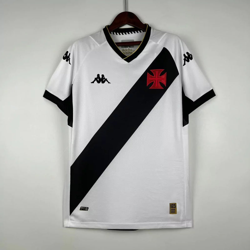 Camisa Vasco I 23/24 Torcedor Kappa Masculina - Branco