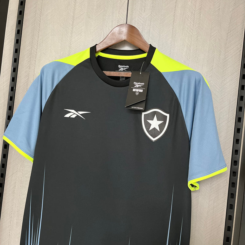 Camisa Botafogo Treino Preta e Cinza 24/25