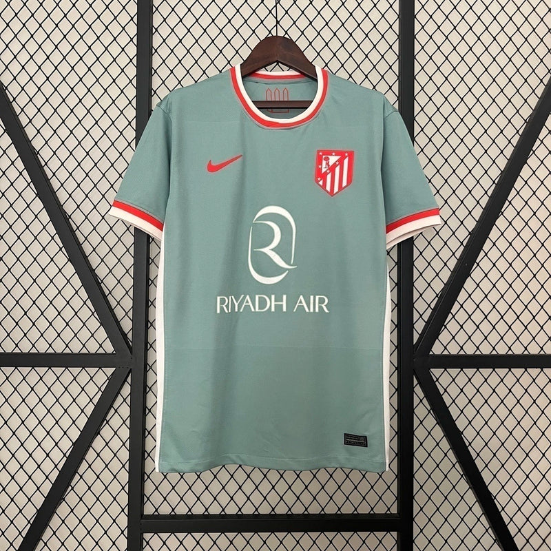 Camisa Atlético de Madrid Home 24/25 Torcedor Nike Masculina - Cinza