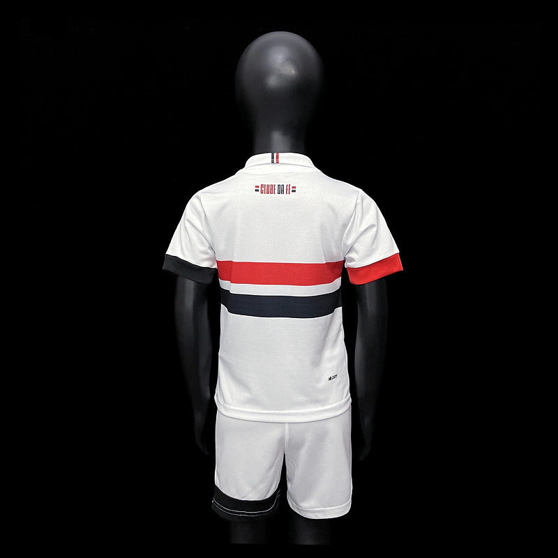 Kit Infantil São Paulo 24/25 - New Balance - Branco