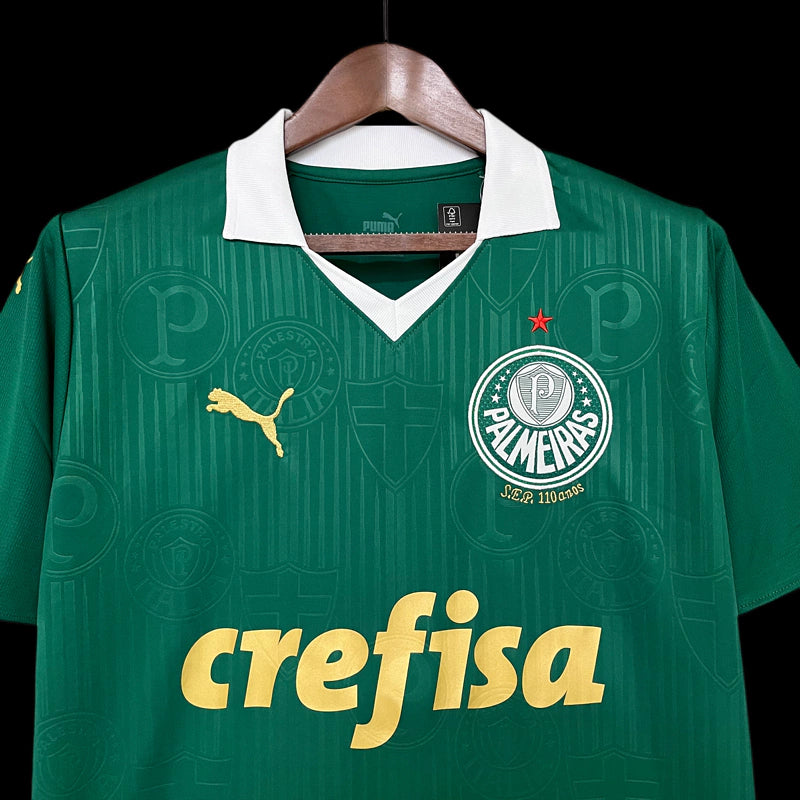 Camisa Palmeiras Torcedor - 24/25 - Verde - Crefisa - Polo