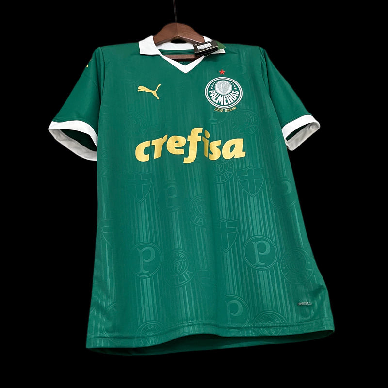 Camisa Palmeiras Torcedor - 24/25 - Verde - Crefisa - Polo