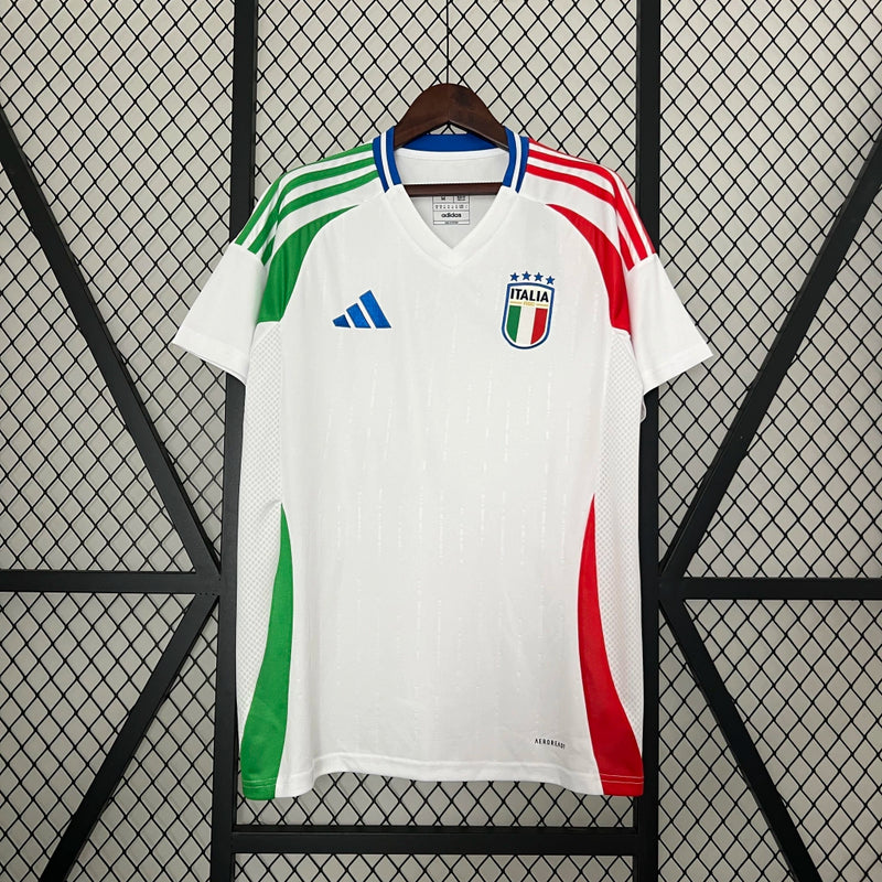 Camisa Seleção da Itália - Branco Torcedor Adidas Masculina 24/25