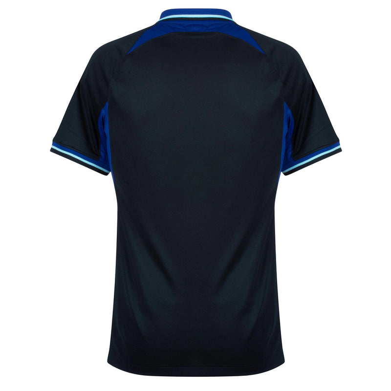 Camisa Atlético de Madrid Away 22/23 Torcedor Nike Masculina - Preta e Azul