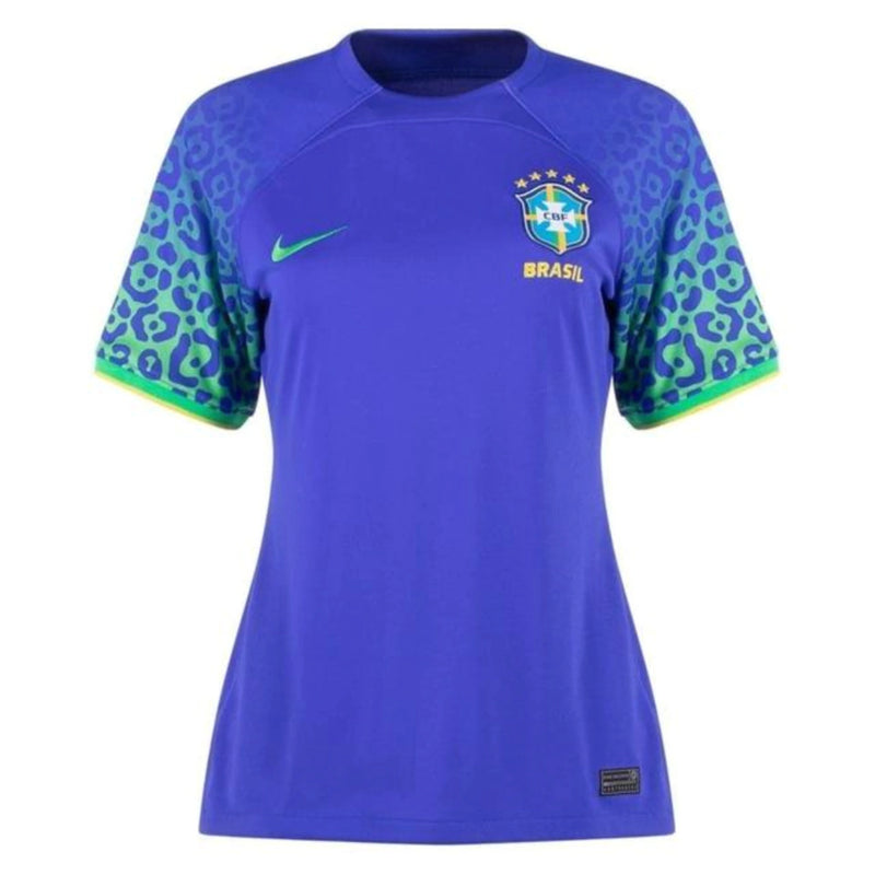 Camisa Seleção Brasileira II 2022 Torcedor Nike Feminina - Azul