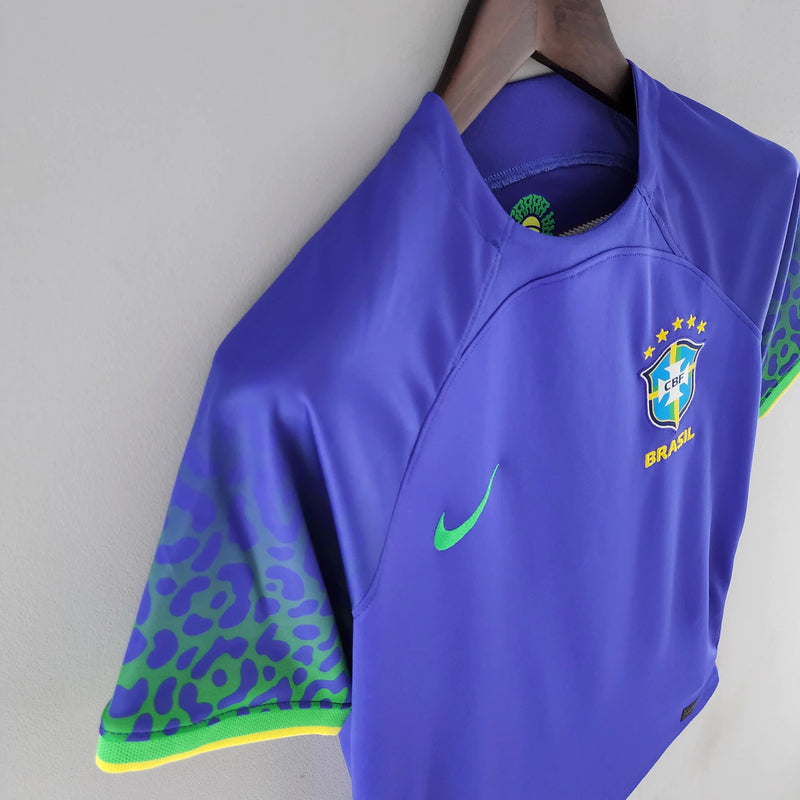 Camisa Seleção Brasileira II 2022 Torcedor Nike Feminina - Azul