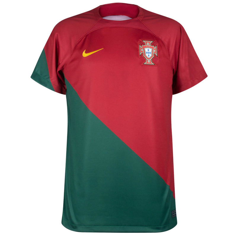 Camisa Seleção de Portugal Home 22/23 Torcedor Nike Masculina - Vermelho e Verde