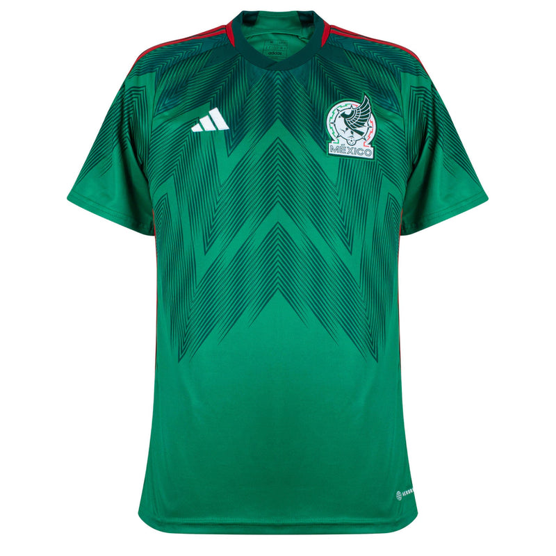 Camisa Seleção do México Home 22/23 Torcedor Adidas Masculina - Verde