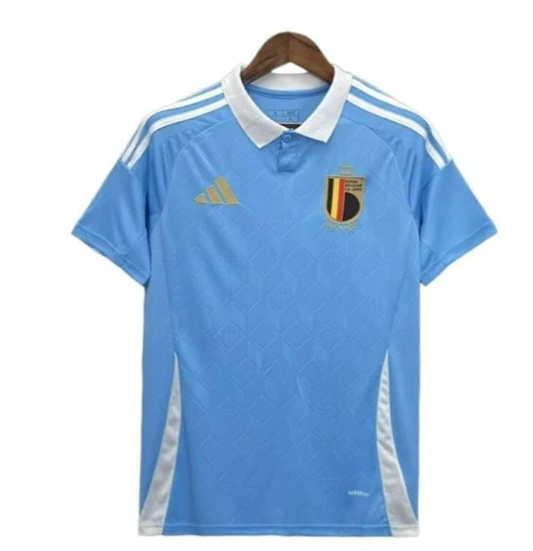 Camisa Bélgica Away 24/25 EUROCOPA - Torcedor Adidas Masculina - Azul