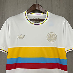 Camisa Colombia 100th Anniversary Edition White Jersey 24/25