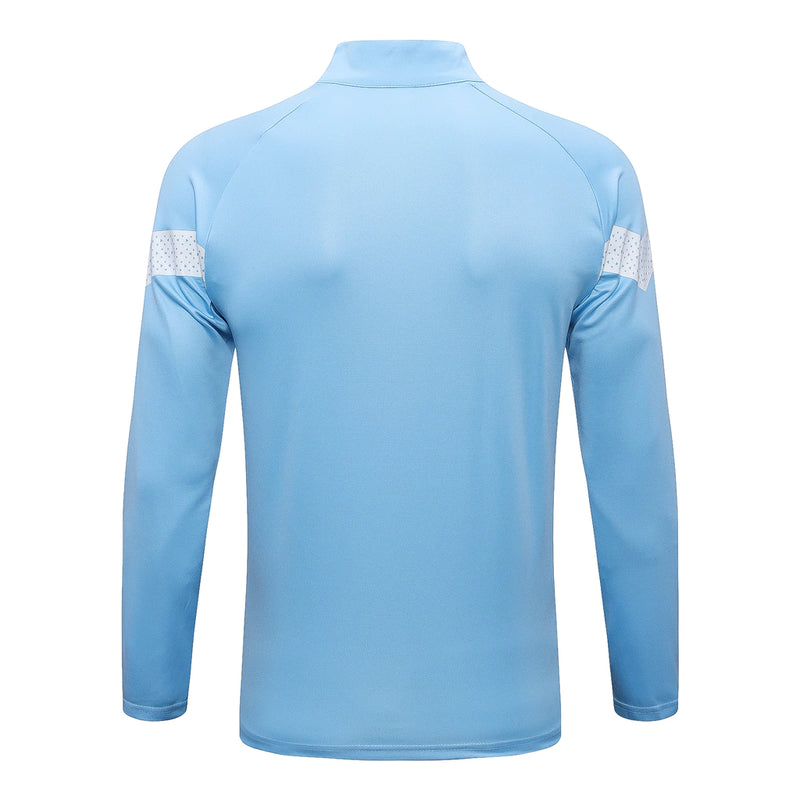 Conjunto Manchester City 23/24 Masculino Puma - Azul