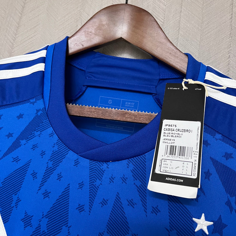 Camisa Cruzeiro I 24/25 Torcedor Masculina - Azul