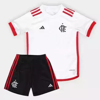 Kit Infantil Flamengo - Temporada 24/25 - Branco