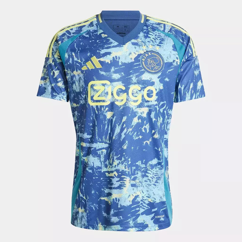 Camisa Ajax away 24/25 Adidas Masculina - Azul