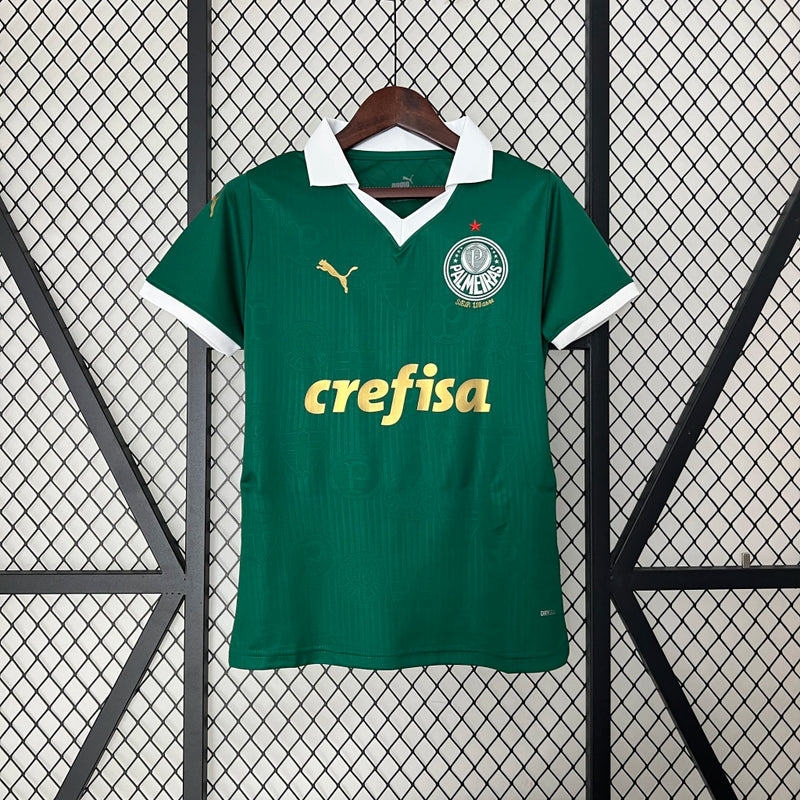 Camisa Palmeiras I 24/25 Torcedor Puma Feminina - Verde