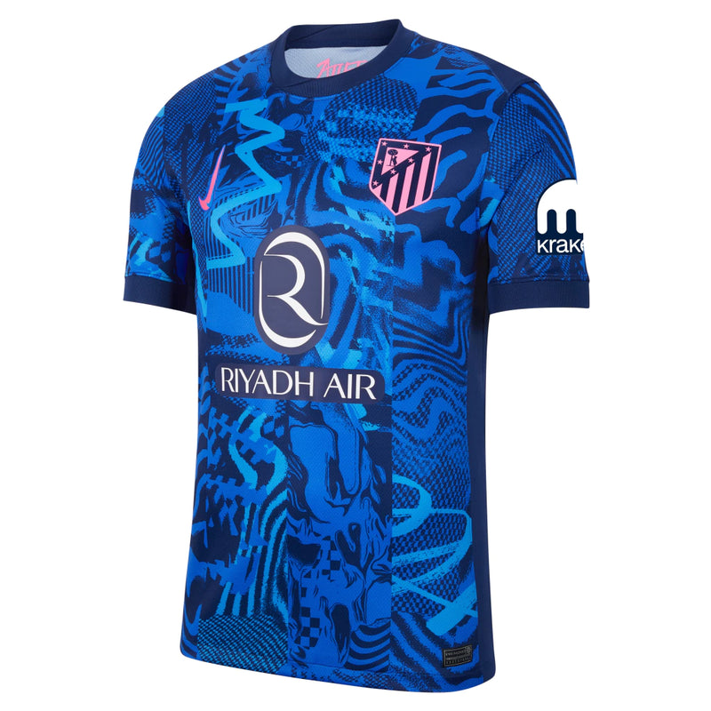 Camisa Atlético de Madrid Third 24/25 Torcedor Nike Masculina - Azul