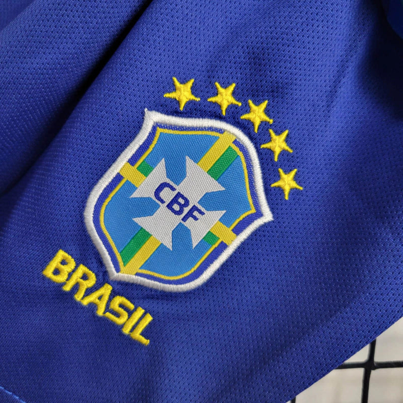 Kit Infantil Seleção Brasileira II 24/25 - Nike - Azul