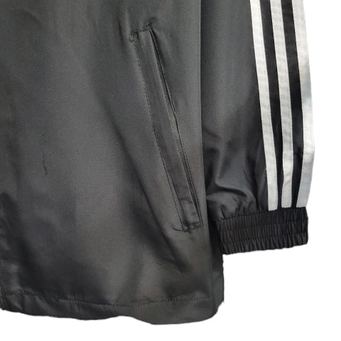 Jaqueta Corta-Vento Alemanha 23/24 Masculino Adidas - Preto -0% OFF e branco