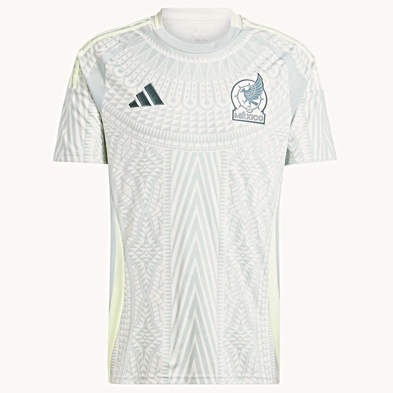 Camisa Seleção do México Home 24/25 Torcedor Adidas Masculina - Verde água