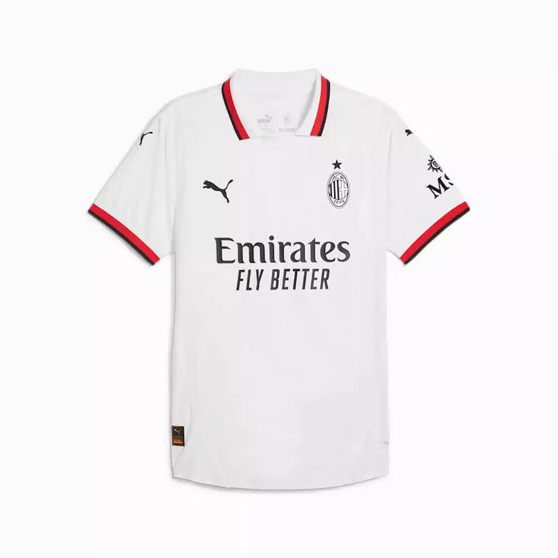 Camisa AC Milan Away 24/25 Torcedor Puma Masculina - Branca