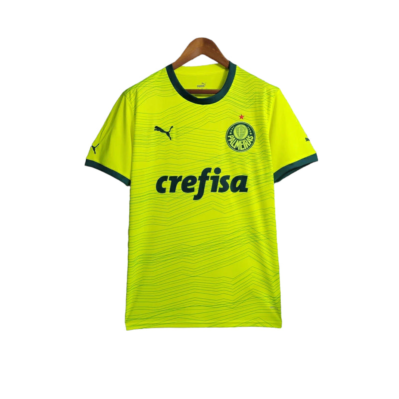 Camisa Palmeiras II 23/24 Puma Torcedor Masculino - Verde Limão