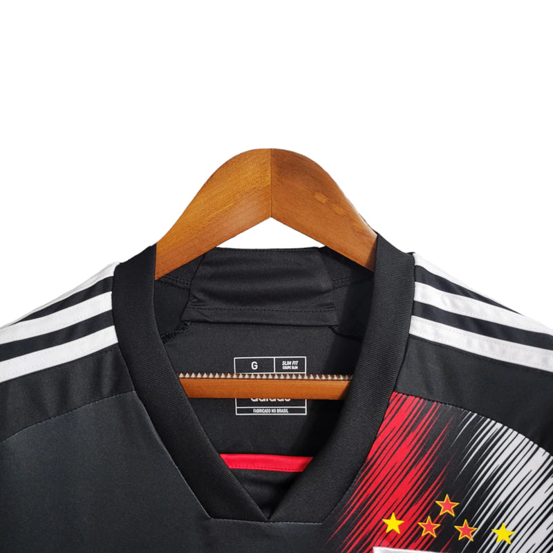 Camisa São Paulo II 23/24 - Torcedor Adidas Masculina - Vermelho e Preto