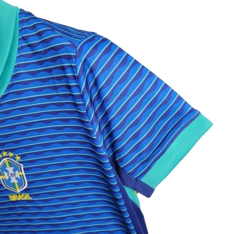 Kit Infantil Seleção Brasileira II 24/25 - Nike - Azul