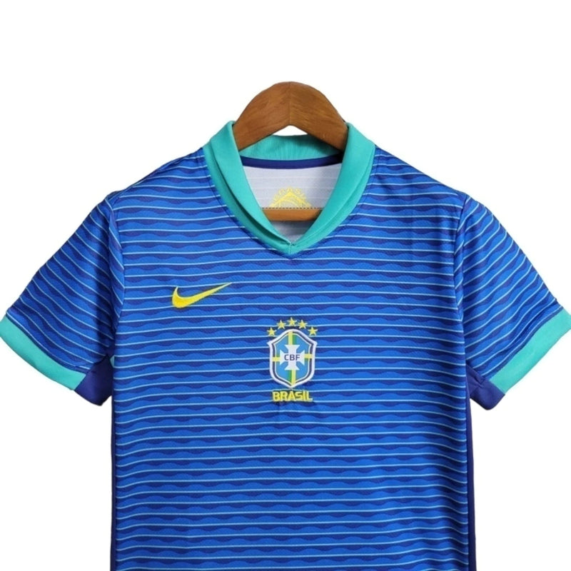 Kit Infantil Seleção Brasileira II 24/25 - Nike - Azul