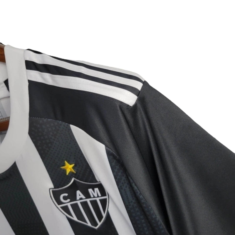 Camisa Atlético Mineiro I 24/25 - Torcedor Adidas Masculina - Preta e branca