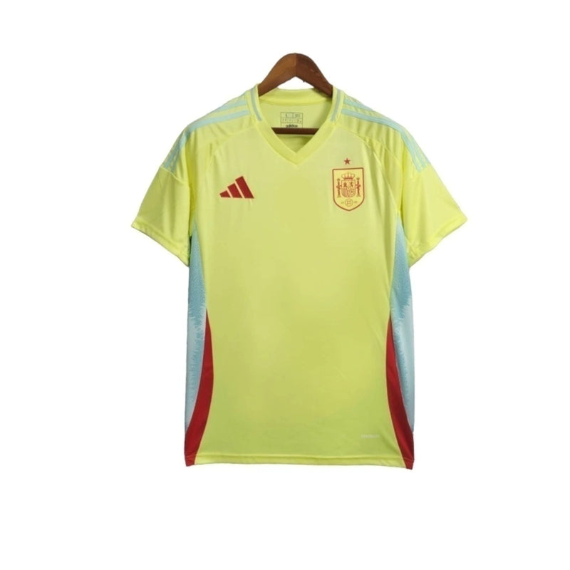 Camisa Seleção da Espanha II 24/25 - Torcedor Adidas Masculina - Amarela -