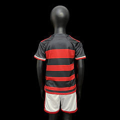 Kit Infantil Flamengo - Temporada 24/25 - Vermelho e Preto