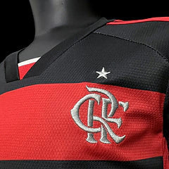 Kit Infantil Flamengo - Temporada 24/25 - Vermelho e Preto