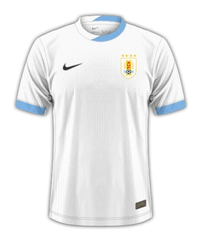 Camisa Seleção do Uruguai II 24/25 Torcedor Puma Masculina - Branco